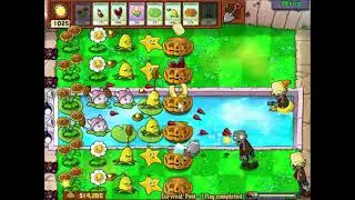 Plants vs. Zombies [PC] - Playthrough: Survival Pool