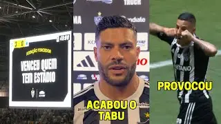 GUILHERME ARANA PROVOCA TORCIDA DO CRUZEIRO E JOGADORES FAZEM A FESTA APÓS VITÓRIA NO CLÁSSICO