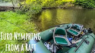 Euro Nymphing from a Raft (SAME FISH LOST AND THEN CAUGHT WITHIN MNUTES!!!)