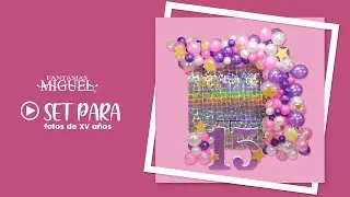 Set para fotos de XV años - Ideas quinceañera