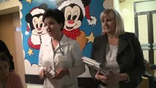 Wyjątkowi goście oddziału dziecięcego kutnowskiego szpitala