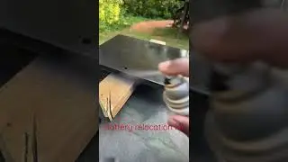 Painting my battery relocation kit for my 1966 Ford Mustang!! #mustang #car #viral #trending