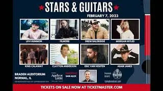 Stars & Guitars | Feb 7, 2023 | Braden Auditorium, Normal, IL