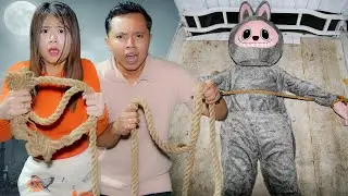 KITA BERHASIL MENANGKAP LABUBU RAKSASA TENGAH MALAM!! ENDINGNYA NGAMUK!!