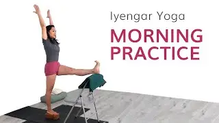 40 Mins Morning Practice-Iyengar Yoga-Rany Fetrix