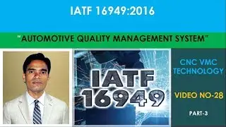 IATF-16949 STANDARD FOR  QUALITY MANAGEMENT SYSTEM