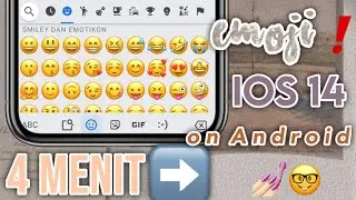 Simple, mudah, 4 Menit ❗ Emoji IOS 14 on android | No-root , versi terbaru🤓