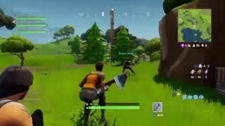 Fortnite battle royale with freands