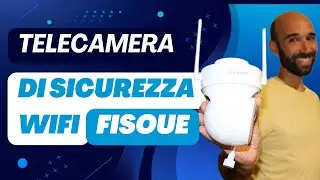 Telecamera di sicurezza wifi della Fsioue con pannello solare (recensione e tutorial)