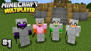 We Started Minecraft Hardcore… Can We Survive? 💀