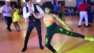 Nery Garcia & Candace Joyner - Social dancing at 2022 Orlando Salsa Congress