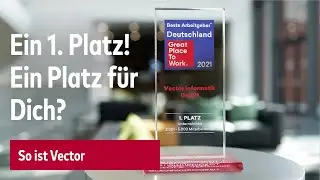 Deutschlands Beste Arbeitgeber 2021: Vector ist ein 