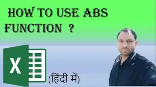 ABS FUNCTION IN EXCEL || abs function example || Mastering the ABS Function in Excel