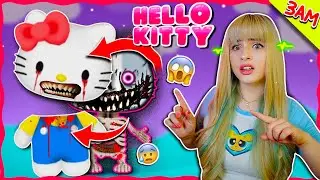 ❌ JAMÁS le QUITES EL CUERPO a TALKING HELLO KITTY!! 😱😈 *Descubrí lo que esconde*