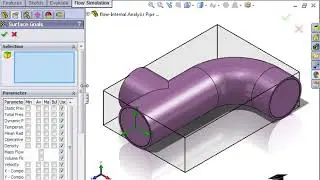 Adding Engineering Goals in a Flow Study of SolidWorks