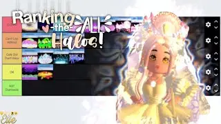 RANKING ALL OF THE HALOS IN ROYALE HIGH!