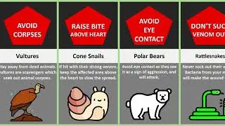 Comparison: Animal Attack Survival Tips ( Part 2 )