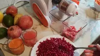 Свежевыжатый (фреш) сок из грейпфрута, граната, яблока, моркови