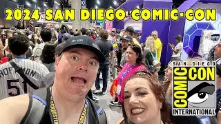 San Diego Comic-Con 2024 Convention Hall and Shaun of the Dead 20th Pop-Up Experience