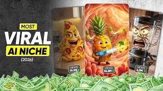 AI Viral Video Formula 2026 🔥 Talking Fruit & Food Health Videos (ChatGPT + Grok AI)