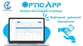 Opticapp : ajouter un règlement ou un paiement d'un fournisseur