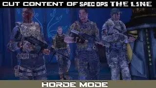 Cut Content of Spec Ops: The Line - Horde Mode!