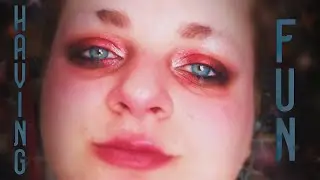 a grungy smudgy creasy makeup look while i talk about being creative (and ponder life in general)