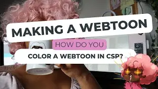 WEBTOON for BEGINNERS || How I Color Webtoons🎨 Clip Studio Paint Tutorial