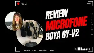 MICROFONE DE LAPELA PARA GRAVAR VÍDEO BOYA BY-V2 (IPHONE E IPAD) | REVIEW | @PONTODEPERFORMANCE