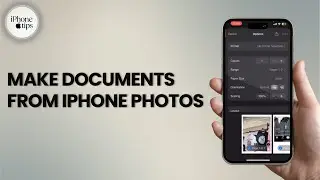 How to Make Documents from iPhone Photos LIKE A PRO!
