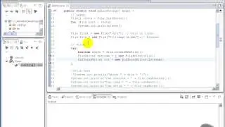 Advanced Java tutorial - Basic File I O Example