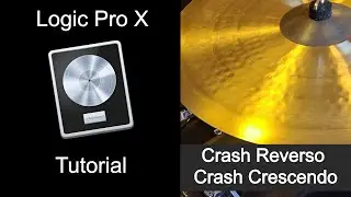 [TUTORIAL] Logic Pro X - Crash Reverso e Crash Crescendo