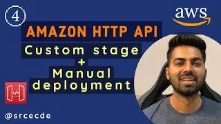 Custom stage | Manual deployment - Amazon HTTP API p4