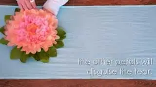 How To Assemble Paper Flowers ✿ ❀ ❁ ❃