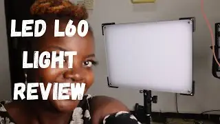 My LED L60  light Light Review.