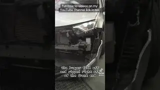 It ripped right off. #shorts #youtubeshorts #viral #subscribe #trending  #car #autobodyshop