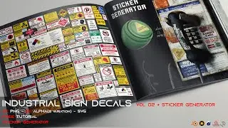 How to make stickers & decals in substance 3d painter