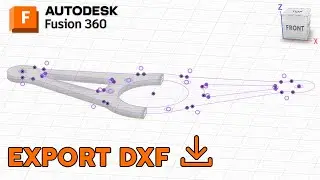 Export DXF Fusion 360