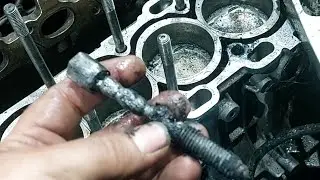 Как выкрутить вклееную шпильку  из  блока