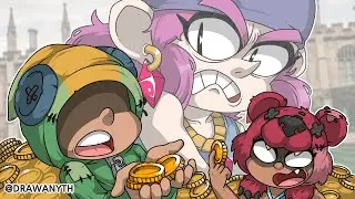 Brawl Stars Animation | Penny Please | Leon & Nita & Penny | Brawl Stars | 브롤 스타즈