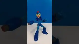 MEGAMAN X CRAFT CLAY COLOR PLASTICINE / как слепить мегамена из пластилина - превью большого ролика