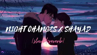 Night Changes x Shayad (slowed+reverb) lyrics #lyrics #youtube shorts #onedirection  #songs