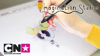 Имаджинариум | Как нарисовать Пузырька | Cartoon Network