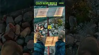 World's 🌎 Most Dangerous ☠️ Bridges! #shorts