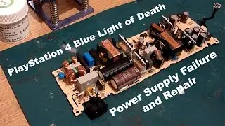 PS4 Power Supply Repair - ADP-240AR Transformer Failure - Blue Light of Death (BLOD)