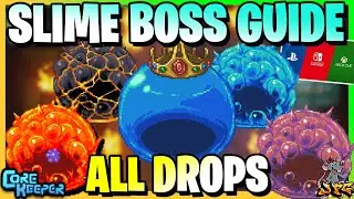 CORE KEEPER 1.0 Slime Boss Ultimate Guide - Which Ones Are Worth Farming For Epic Loot! #corekeeper