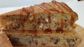 Цельнозерновой пирог с орехами и изюмом