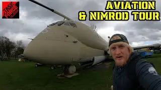 THE HUNTER KILLER NIMROD TOUR & AVIATION MUSEUM  (Norfolk Vlog)