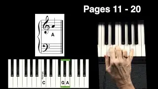 BEST BEGINNING PIANO BOOK FOR KIDS (Pages 11 - 20) • Kid's Guide to Learning the Piano!