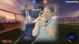When Your Teammate Is Also the Announcer | Rocket League